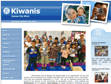 Tablet Screenshot of kckwestkiwanis.org